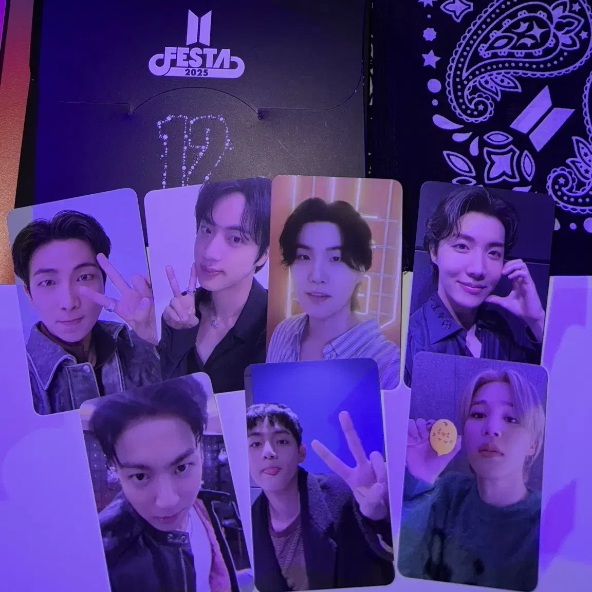 BTS Festa 2025 Army Zone トレカセット BTS 2025 FESTA ARMY ZONE OFFICIAL PHOTO CARD PC BTS | eBay