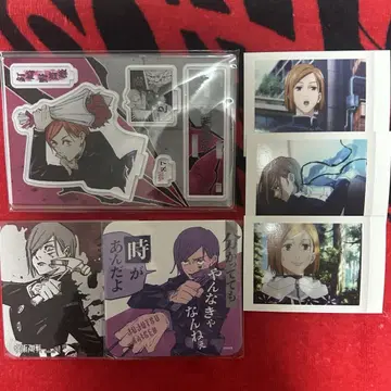 주술회전 쿠기사키 노바라 아크릴 스탠드 코스터 파샤코레