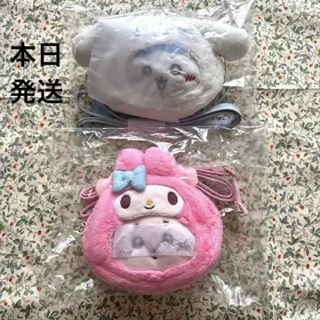 치이카와 산리오 캐릭터 곰과 마이멜로디 미니백 2개 세트