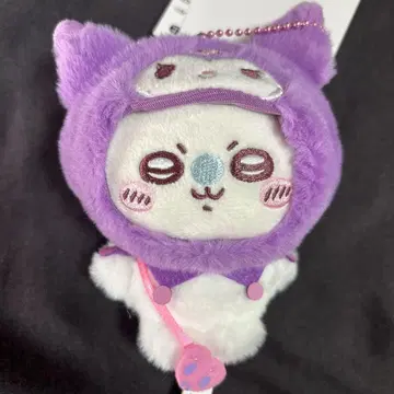 치이카와 (먼작귀) 산리오 마스코트 키링 모몽가 쿠로미
