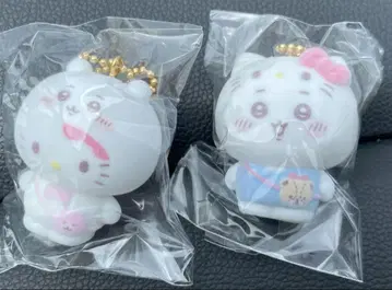 치이카와 (먼작귀) 산리오 시크릿 플로키 마스코트 참 헬로키티