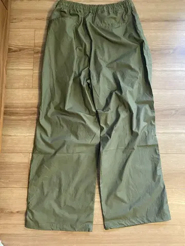 경량 올리브 그린 워크 팬츠