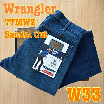 새상품 Wrangler 77MWZ Boot Cut W33