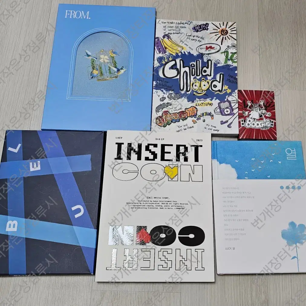 LUCY | 루시 Lucy Blue, Childhood, Insert Coin, Fever, Boogeyman, From album  bulk on Bunjang Global Site.