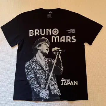 BRUNO MARS 도쿄돔 라이브 티셔츠 M 사이즈 블랙