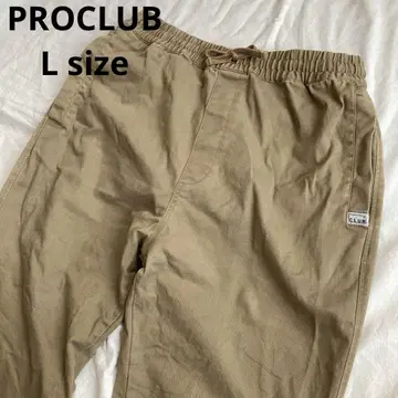 PRO CLUB 헤비 웨이트 워크 팬츠 L 이지 팬츠 카고 L 사이즈