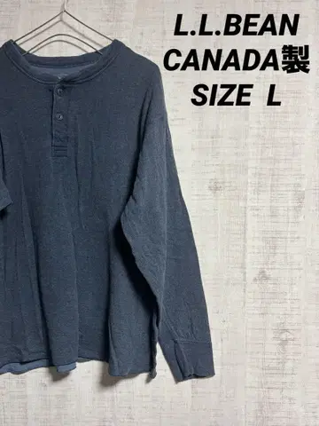 L.L.BEAN 엘엘빈 헨리넥 캐나다제 사이즈 L