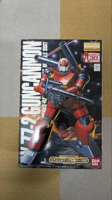 30주년 한정판 MG 1/100 건캔 클리어 부품 포함