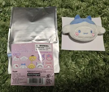 산리오 치이카와 (먼작귀) 헤어 클립 하치와레 시나모롤