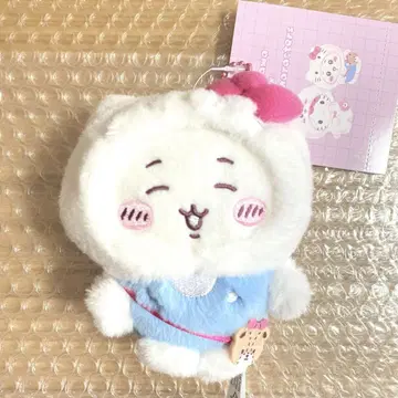 치이카와 산리오 마스코트 홀더 콜라보 한정판 치이카와 헬로키티