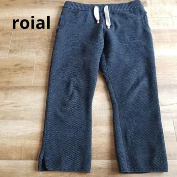 roial 남성용 니트 조거 팬츠 M 7부 기장