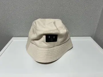 베이지 X.X 버킷 햇