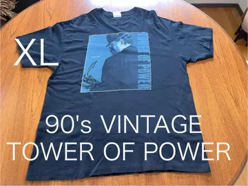 90's VINTAGE TOWER OF POWER 티셔츠 R&B 펑크