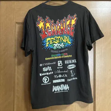 WANIMA 1CHANCE FESTIVAL 2024 티셔츠 M
