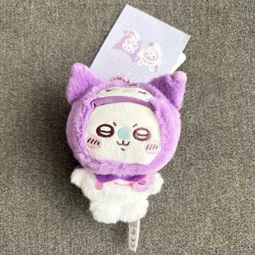 치이카와 (먼작귀) 산리오 마스코트 키링 모몽가 쿠로미