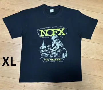 NOFX 그래픽 프린트 티셔츠 XL 100% 코튼