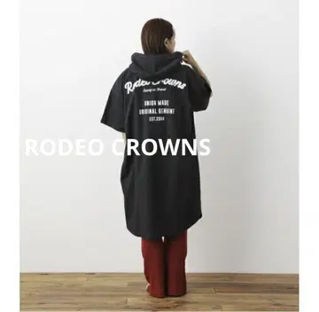 로데오 크라운 와이드 보울 밀리터리 셔츠 원피스 블랙 F