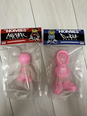 여소자 웍스 HOMIES 소프트 비닐 2개 세트