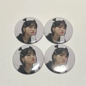 르세라핌 체원 캔뱃지 세트