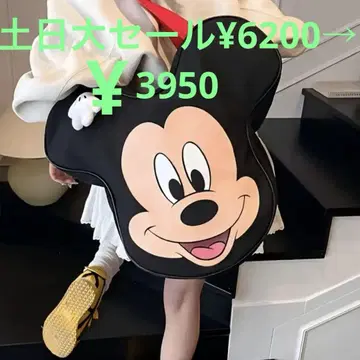 미키마우스 숄더 토트 점보리 백