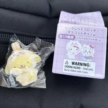 산리오 치이카와 (먼작귀) 시크릿 플로키 마스코트 참 폼폼푸딩