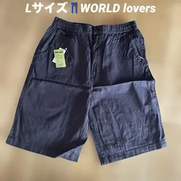 WORLD lover 남성용 L 사이즈 택 포함 미사용 새상품 블랙