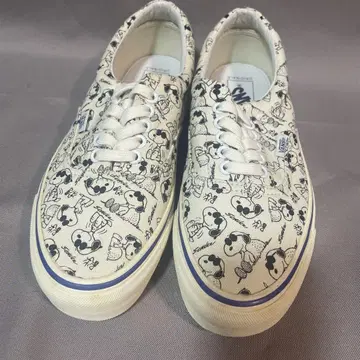 VANS 스누피 패턴 오리지널 스니커즈