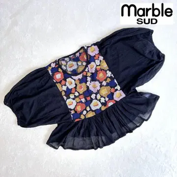 marble SUD 마블슈드 볼륨 슬리브 블라우스
