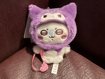 치이카와 (먼작귀) 산리오 쿠로미 콜라보 하치와레 마스코트 키링