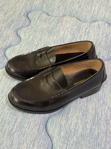 MOONSTAR 블랙 로퍼 25.0EEE