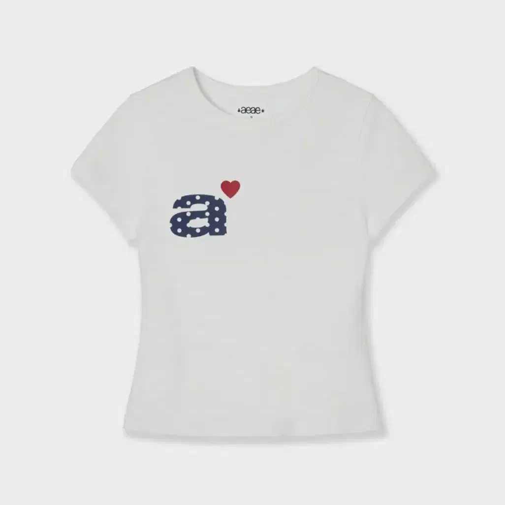 AEAE Dot Small Letter Tee Navy s on Bunjang Global Site.