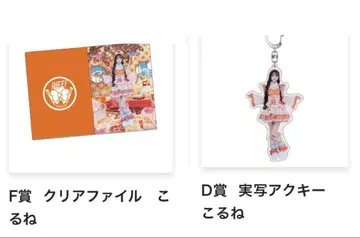 iLife 코루네 아크릴 키링 클리어 파일