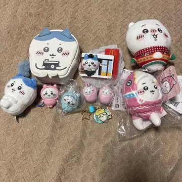 치이카와 (먼작귀) 마스코트 파우치 키링 등 세트