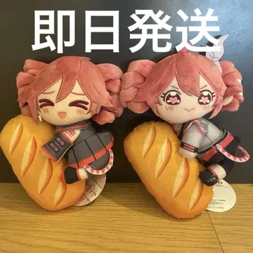카사네 테토 KASANE TETO 프랑스 빵 봉제 인형 마스코트 전 2종