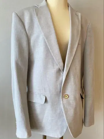 ZARA MEN 라이트 그레이 테일러드 자켓