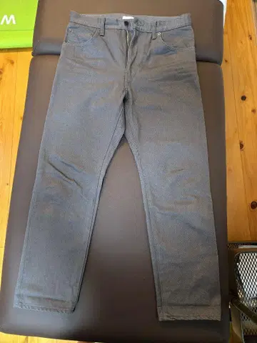 하츠키 셀비치 데님 차콜 그레이