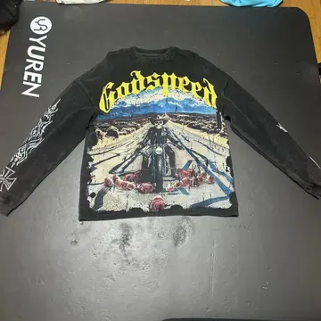 Godspeed 스컬 바이크 그래픽 트레이닝복 S 사이즈