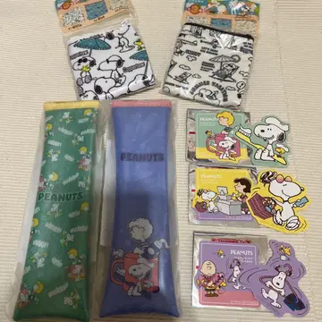 SNOOPY 칫솔 파우치, 스누피 스티커, 코파톤 오리지널 파우치