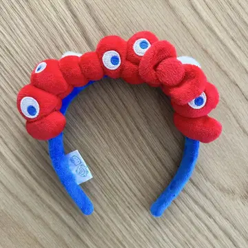 캐릭터풍 머리띠 빨강과 파랑