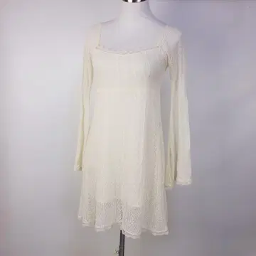 새상품급 deicy 레이스 니트 미니 원피스 튜닉 M FR393