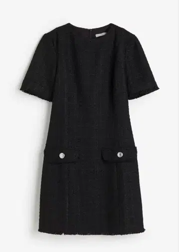 부클레 원피스 H&M 블랙 원피스