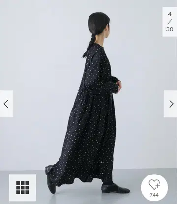 카구레 도트 2WAY 원피스 이번 시즌 2025 새상품