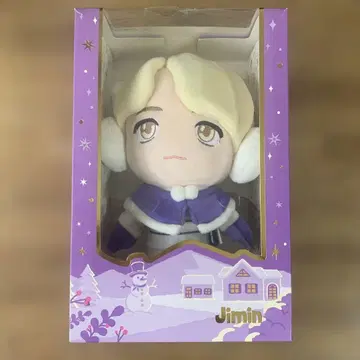 공식 TinyTanJimin 봉제 인형 Purple Holidays