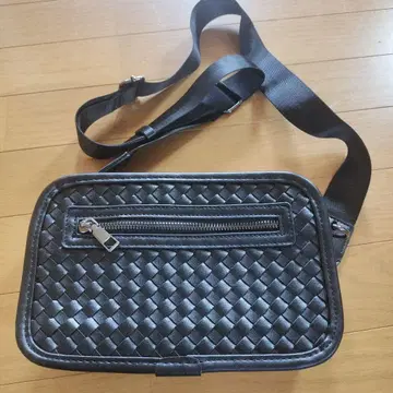 블랙 뜨개질 디자인 백