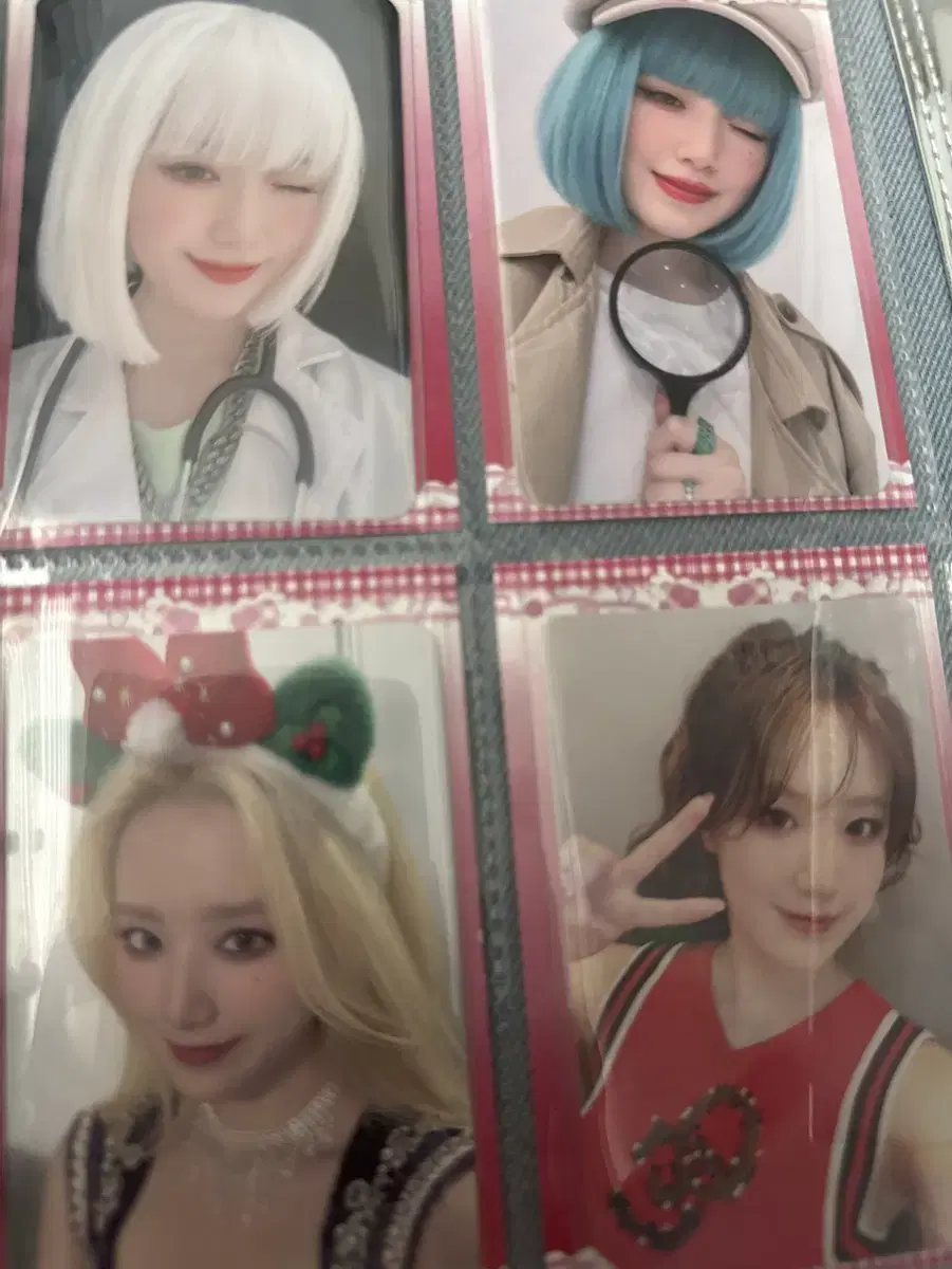 여자아이들 슈화 미공포 4장 싸게 넘깁니다!!!