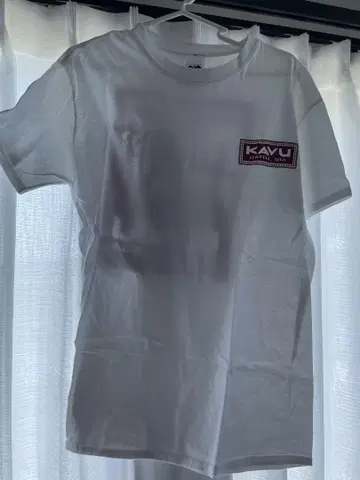 KAVU 화이트 티셔츠 KING OF CANVAS