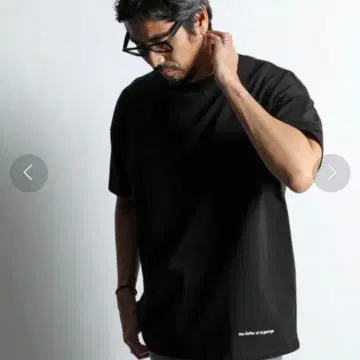 더퍼 헤비 웨이트 오버 사이즈 빅 실루엣 티셔츠 L 블랙