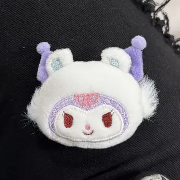 치이카와 (먼작귀) 산리오 시크릿 헤어 클립 쿠로미 모몽가