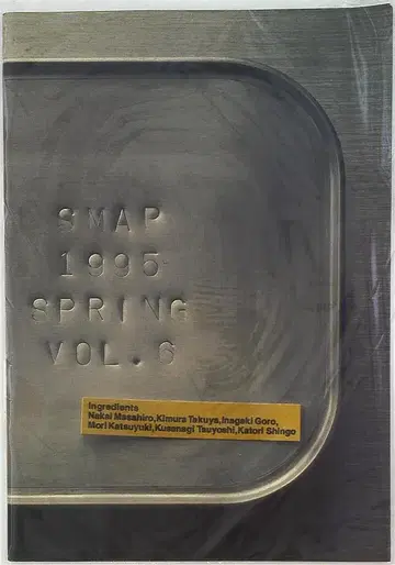 SMAP 95년 1995 SPRING Vol.6 팜플렛