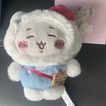 치이카와 키티 콜라보 봉제 인형 스트랩